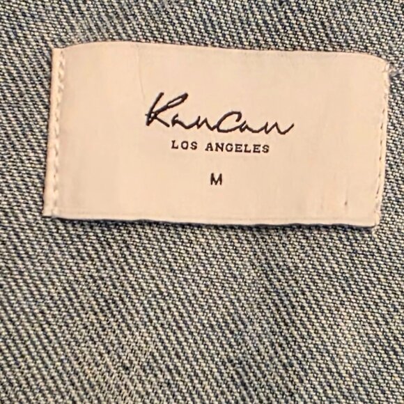 KanCan women's denim jumpsuit, size M. - Picture 3 of 6